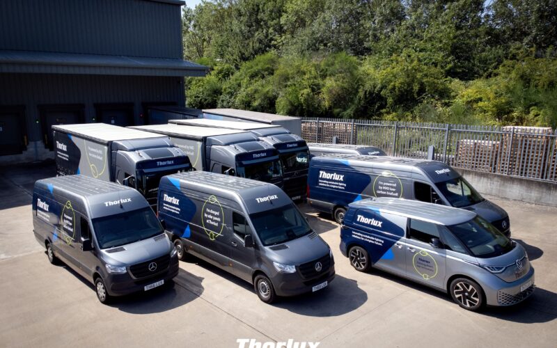 Thorlux drives sustainability forward with greener delivery fleet